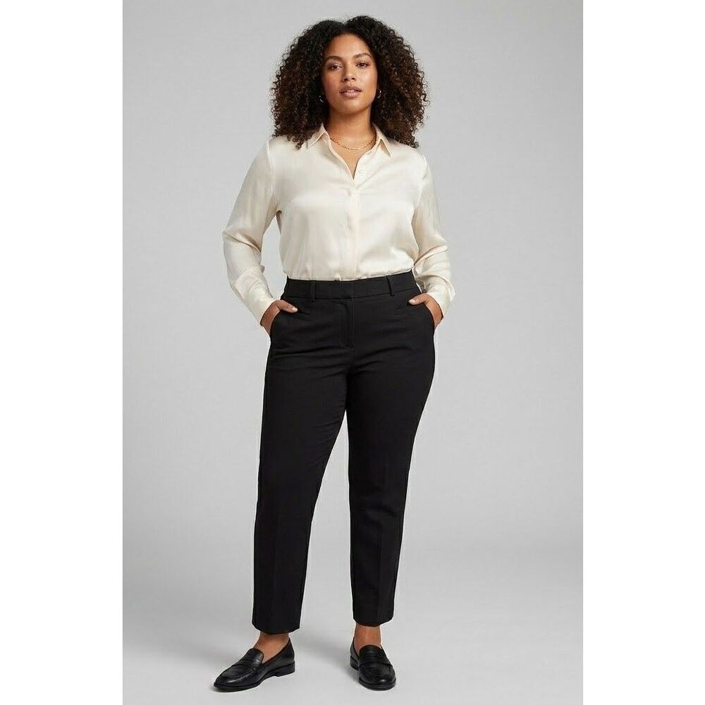 Banana Republic Black Ankle Pants Trousers Size 14